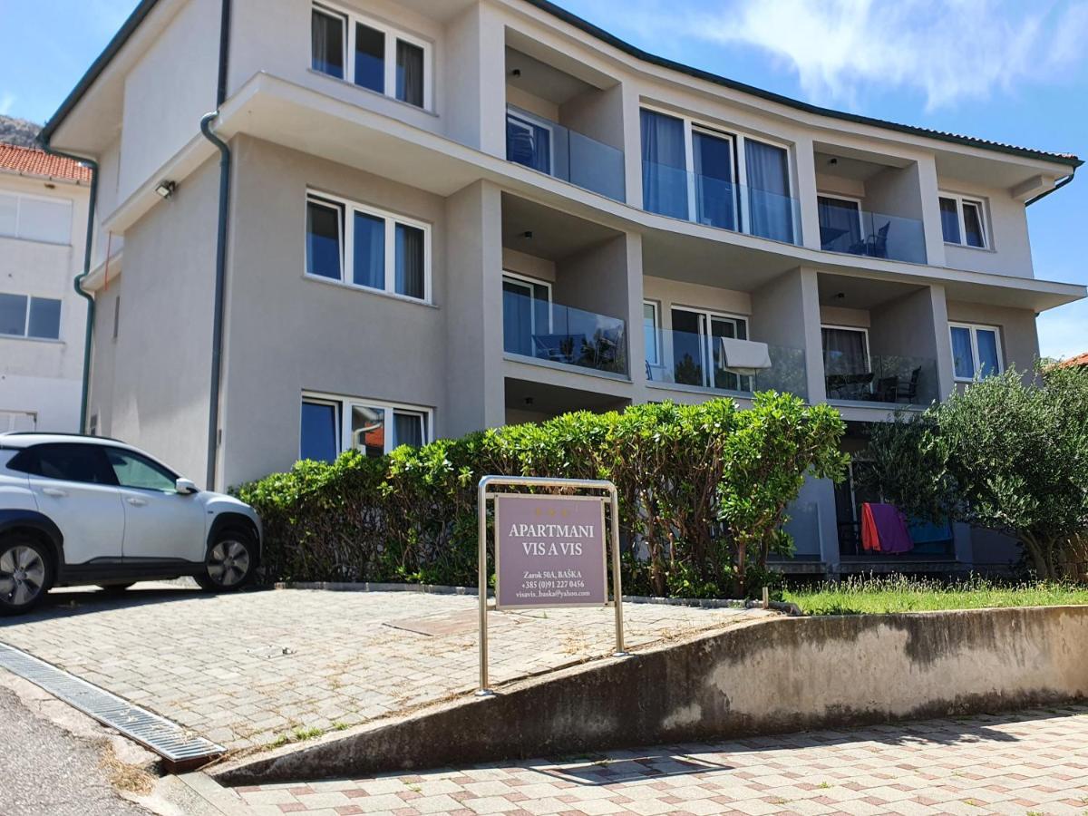 Vis A Vis Apartments Baška Exterior foto